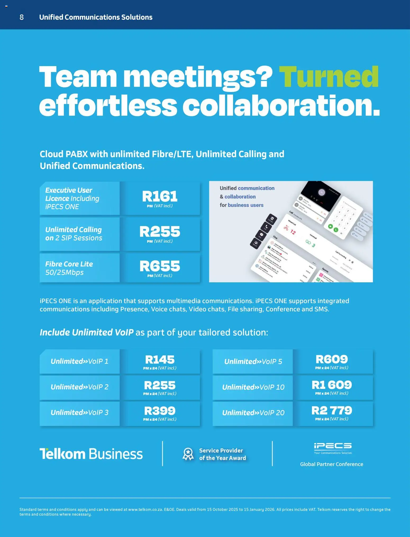 New Telkom catalogue – valid from 15.10.2025 | Page: 8