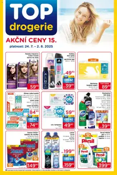 Náhled letáku Top drogerie leták od 24.07.2025