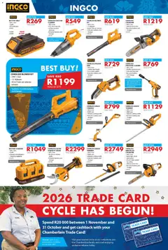 Chamberlain specials catalogue – valid from 20.11.2025 | Page: 4