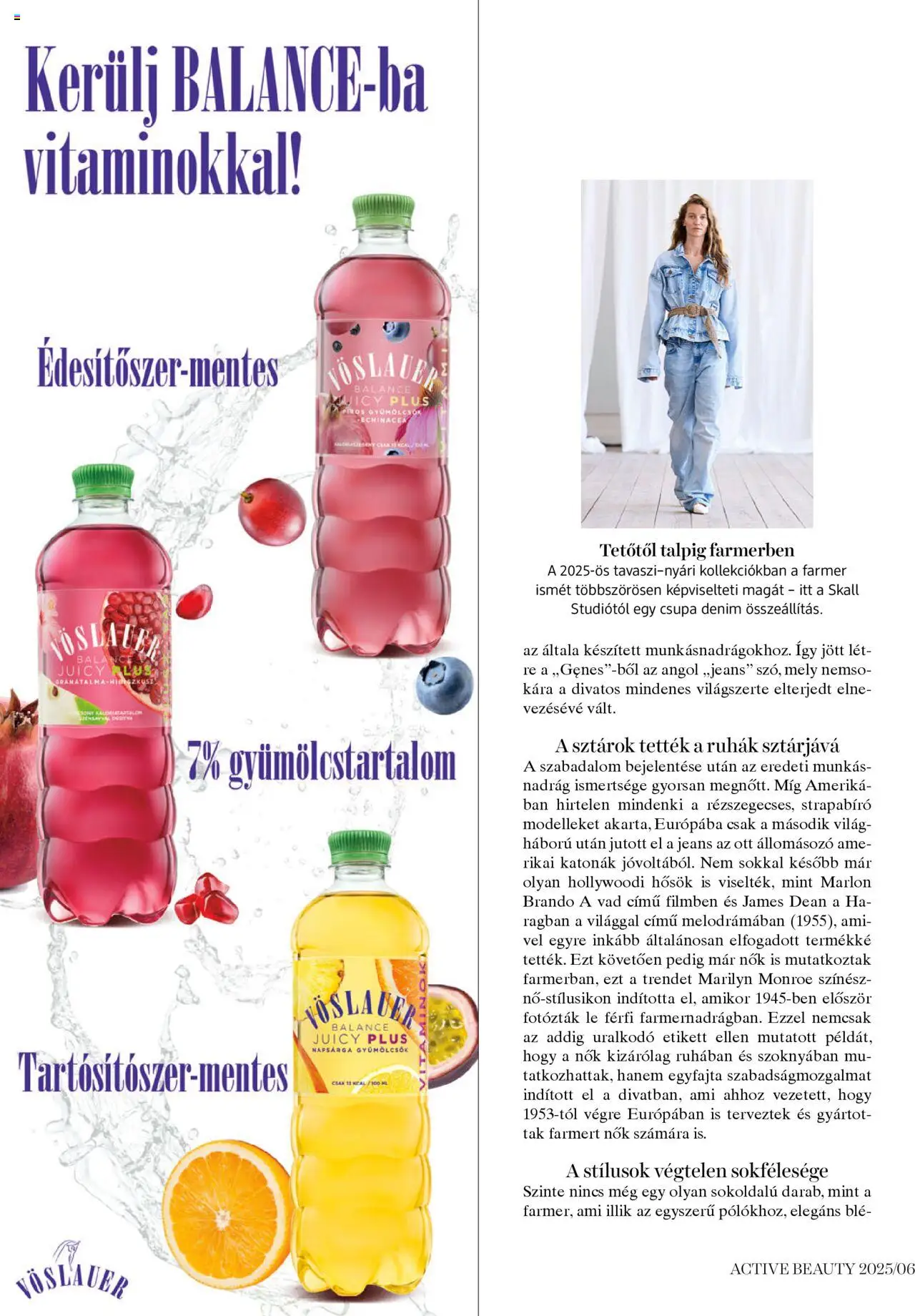 DM Drogerie Markt akciós ujság - amely érvényes a következő dátumtól: 19.06.2025 | Oldal: 56 | Termékek: Farmer, Gránátalma, Nadrág
