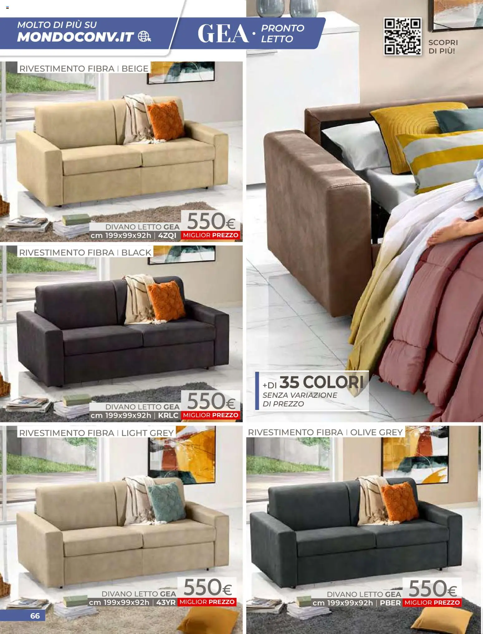 Volantino Mondo Convenienza del 01.04.2026 | Pagina: 68