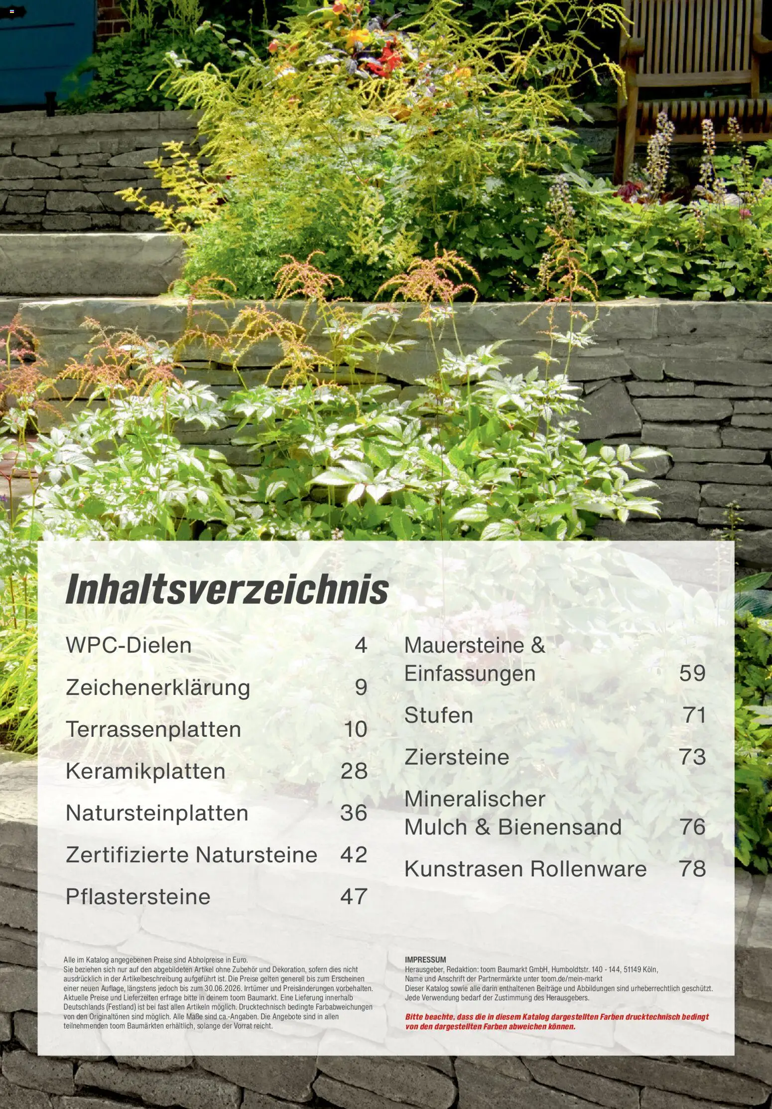 Toom Baumarkt Gartenbaustoffe 2026 – gültig ab 20.02.2026 | Seite: 3