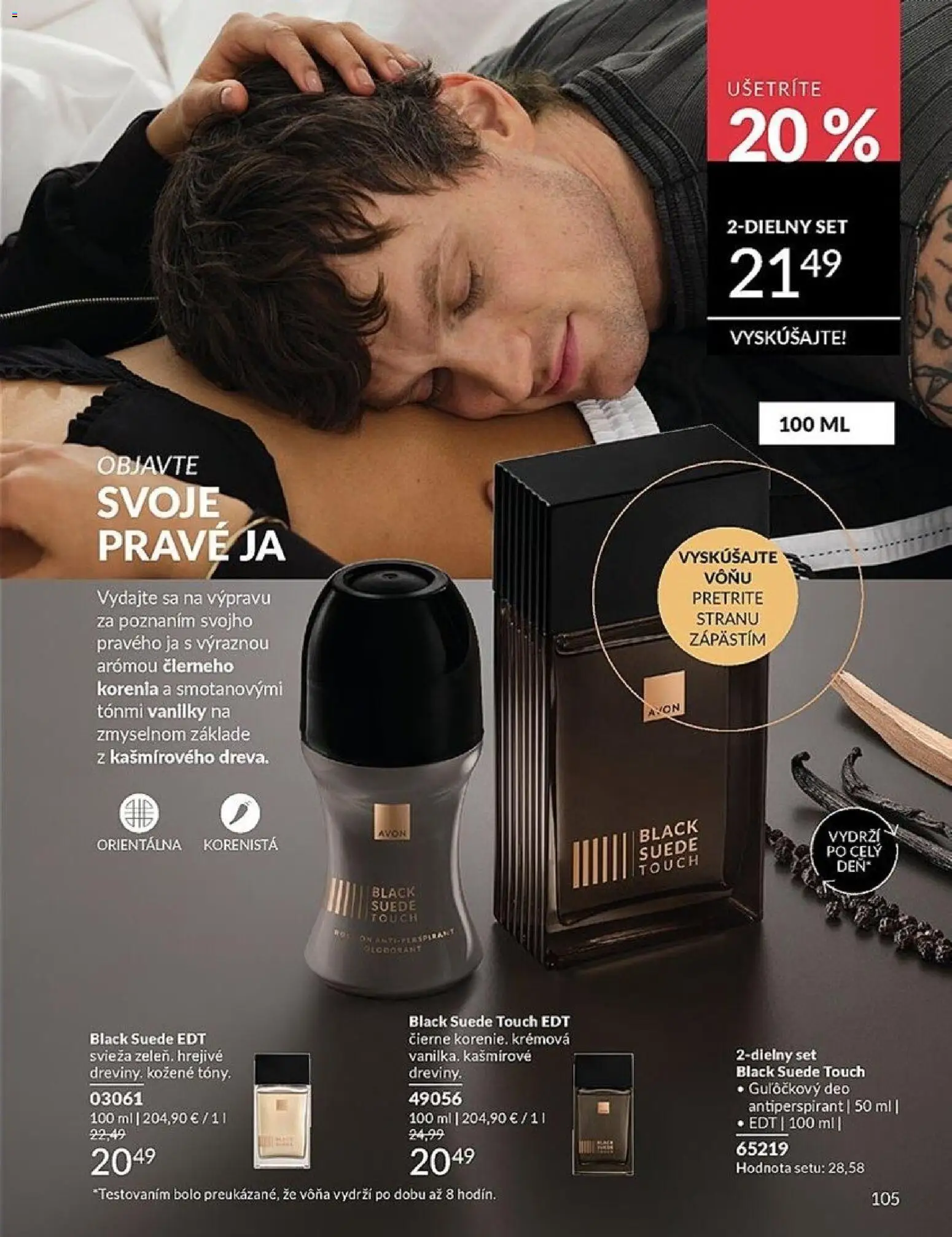 Nové Avon akcie – leták je platný od 01.01.2026 | Strana: 105 | Produkty: Antiperspirant