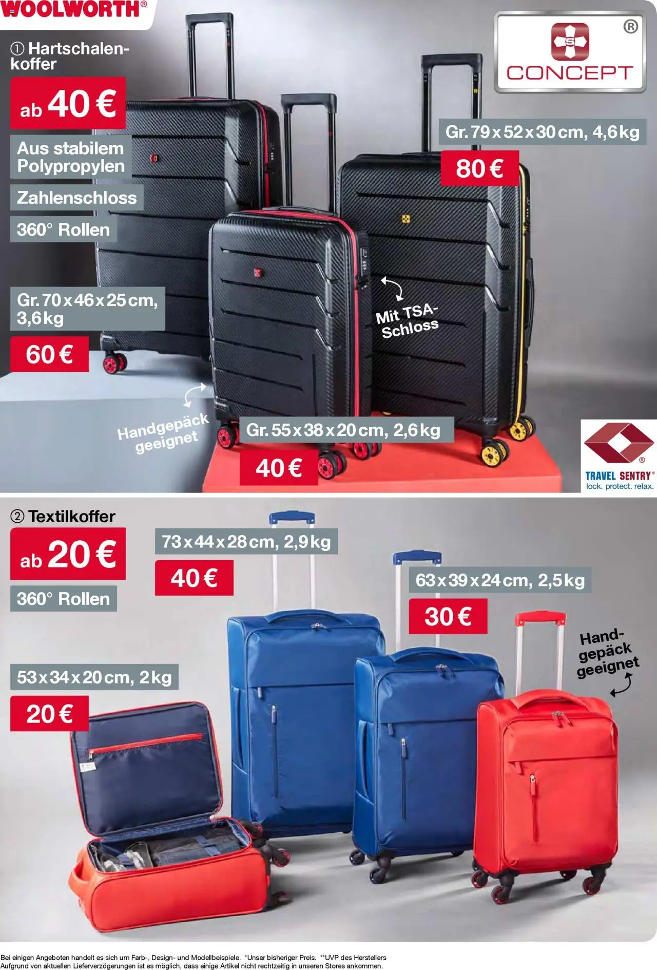Woolworth Ferienprospekt - gültig ab dem 04.07.2025 | Seite: 17 | Produkte: Koffer