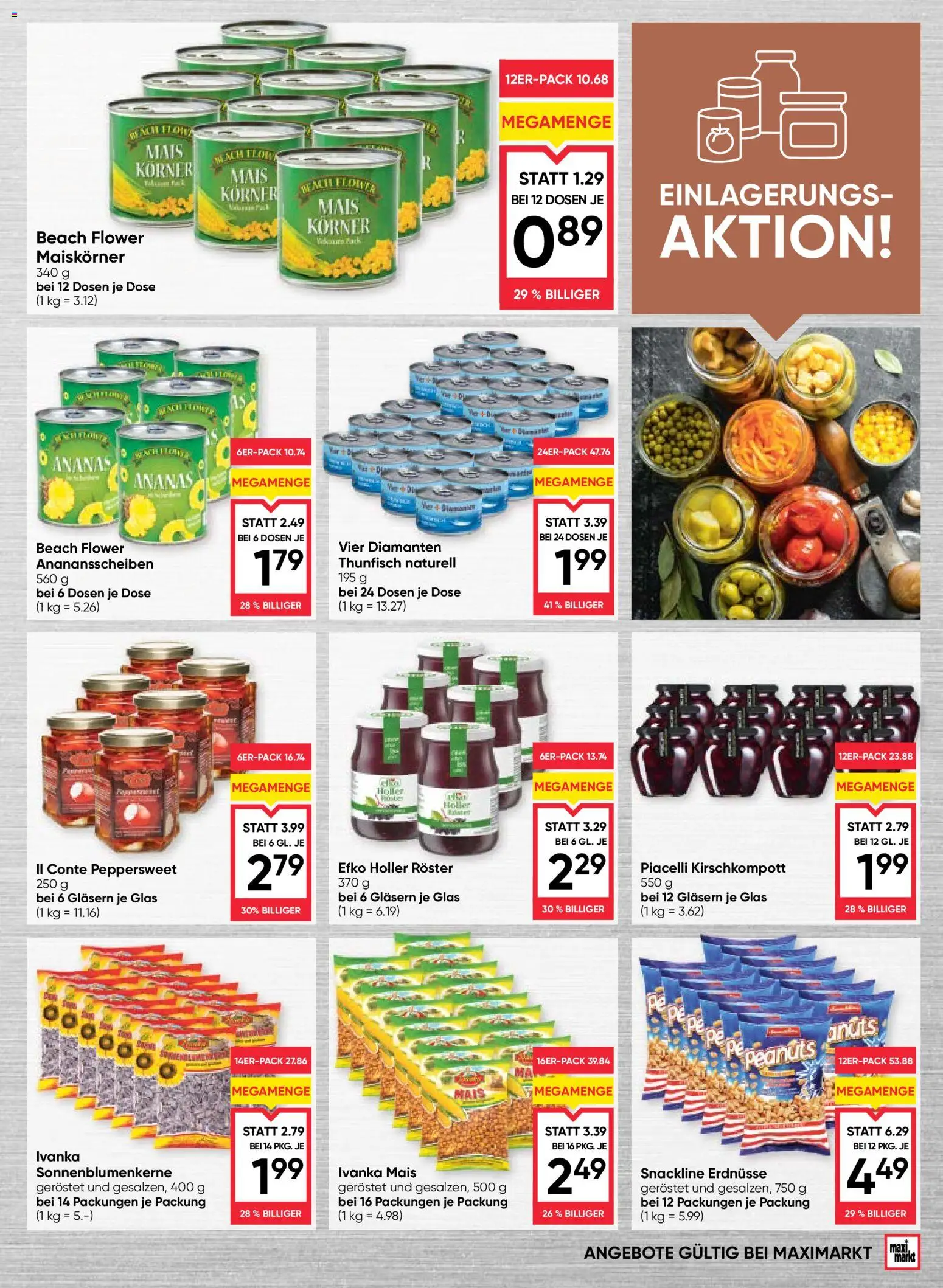 Maximarkt Flugblatt gültig ab 13.11.2025 | Seite: 13 | Produkte: Папионка, Ananas