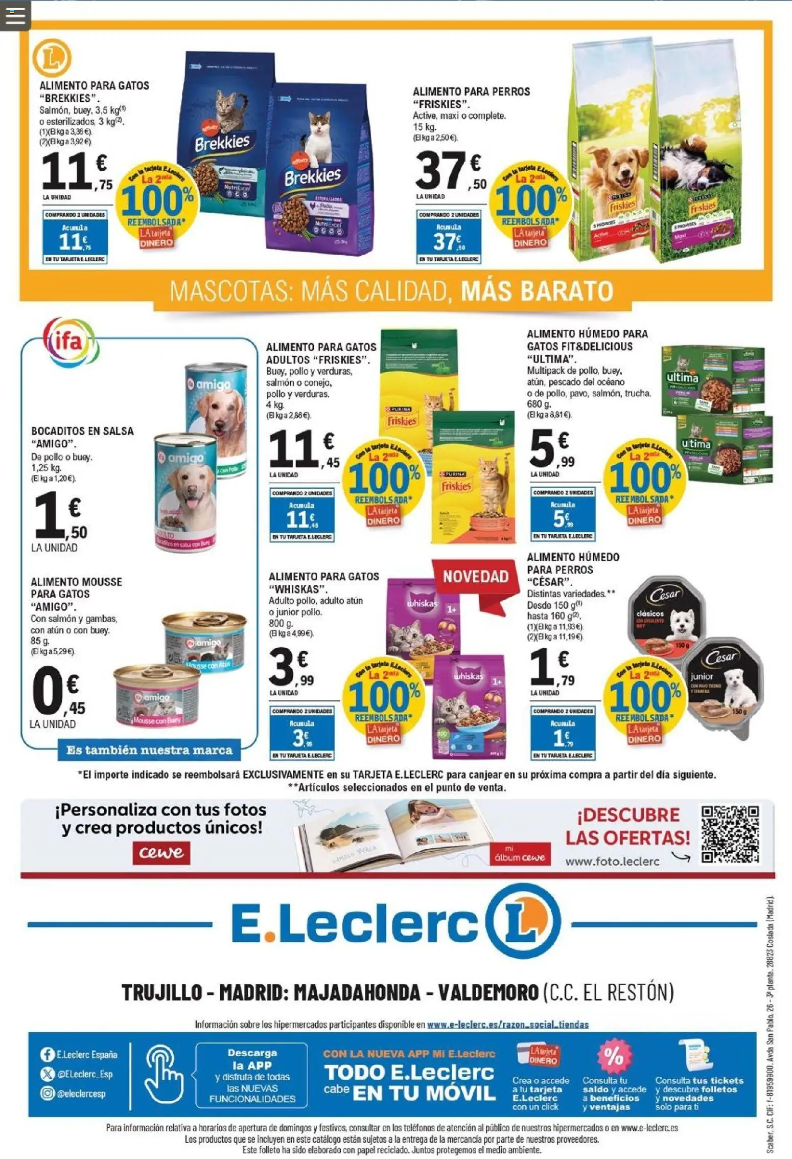 E.Leclerc folleto │ válido desde el 22.04.2026 | Página: 32 | Productos: Mousse, Pescado