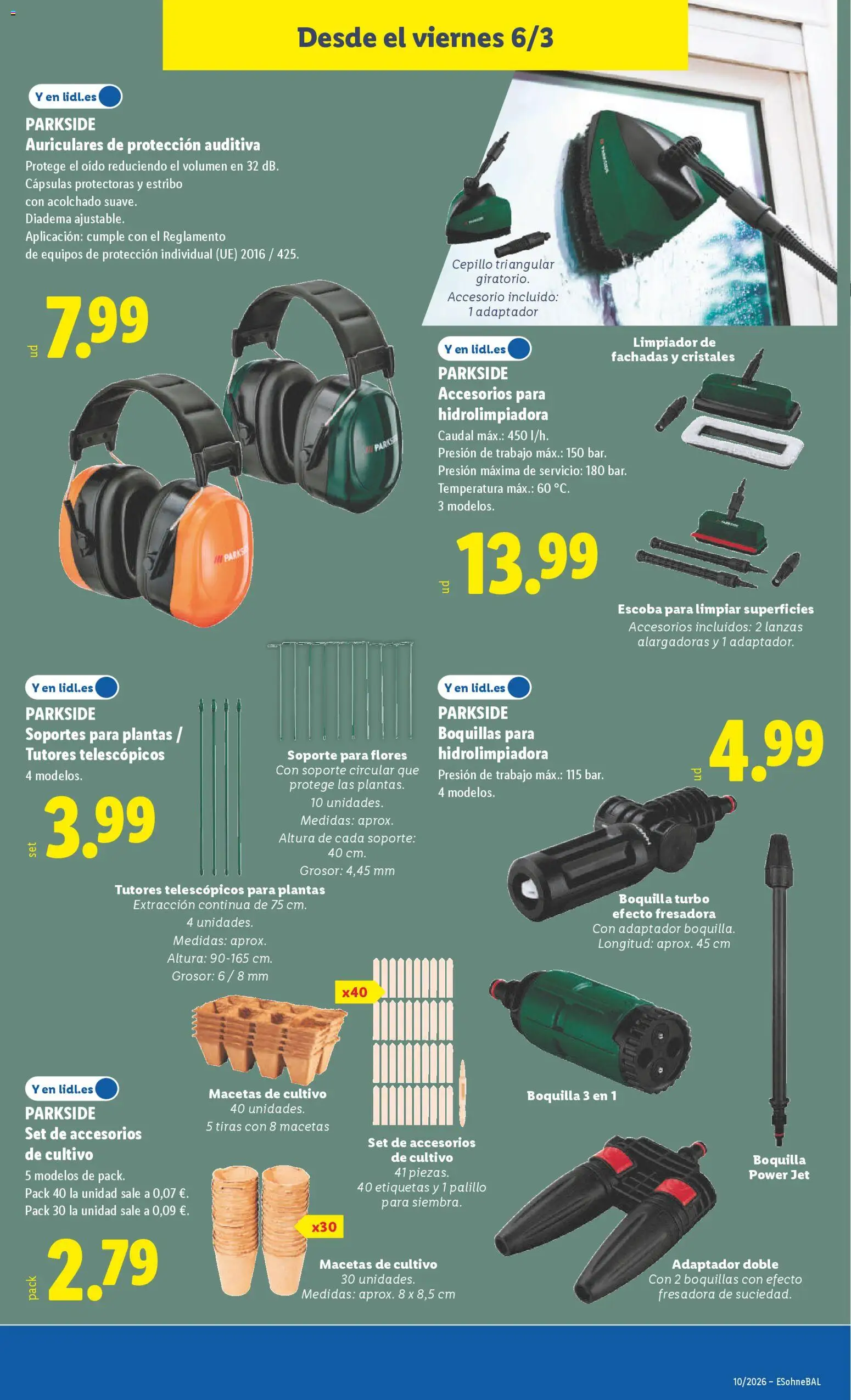 Lidl folleto de bazar │ válido desde el 02.03.2026 | Página: 25 | Productos: Cepillo, Escoba, Auriculares, Adaptador