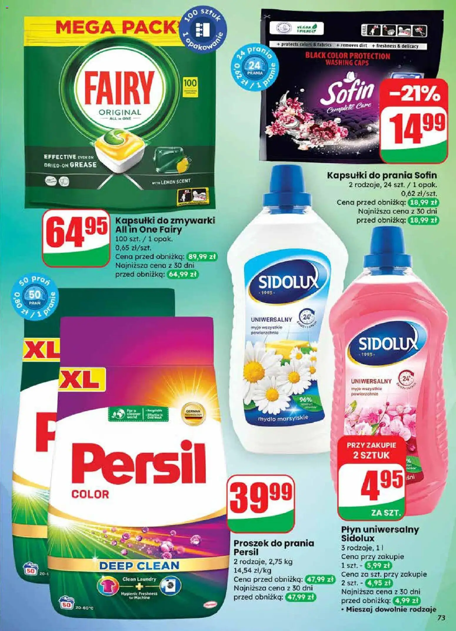 Dino gazetka od 18.03.2026 | Strona: 73 | Produkty: Persil, Cleaner, Mydło, Detergent