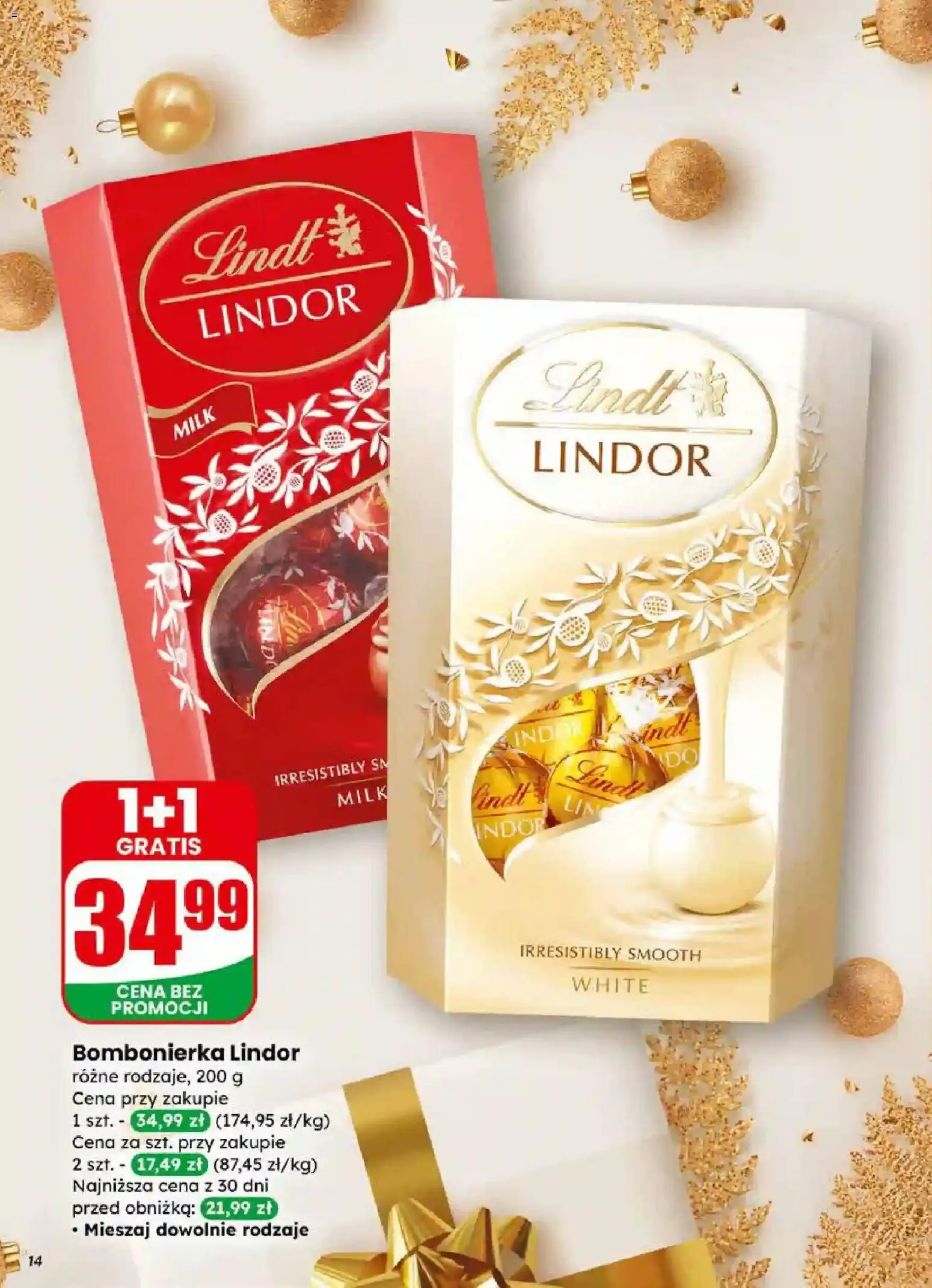 Dino Gazetka od 17.12.2025 | Strona: 14 | Produkty: Bombonierka