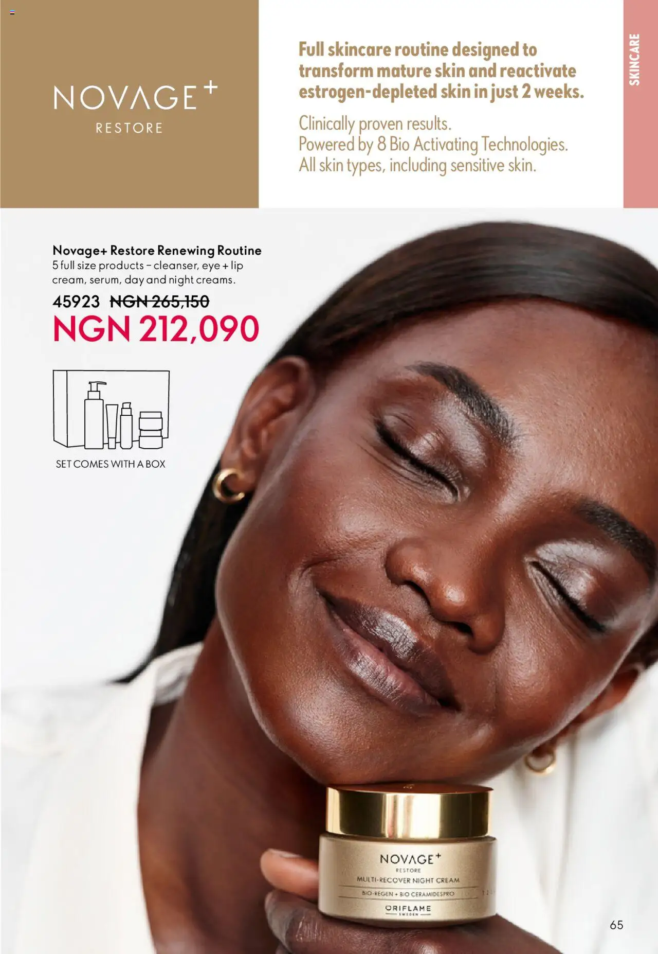 Oriflame Catalogue  valid from 01.10.2025 | Page: 65 | Products: Box, Cream
