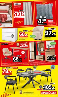 Segmüller Grösster WSV ab 06.02.2026 gültig | Seite: 7 | Produkte: Kommode, Sessel, Stuhl, Garderobenschrank