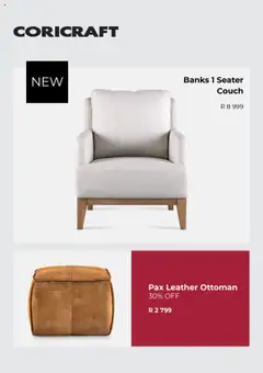 Coricraft Specials │ valid from 23.07.2025 | Page: 8 | Products: Seater, Couch, Ottoman
