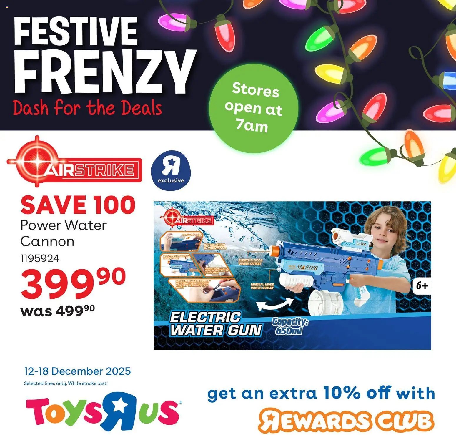 New Toys R Us catalogue – valid from 12.12.2025 | Page: 8 | Products: Toys, Water