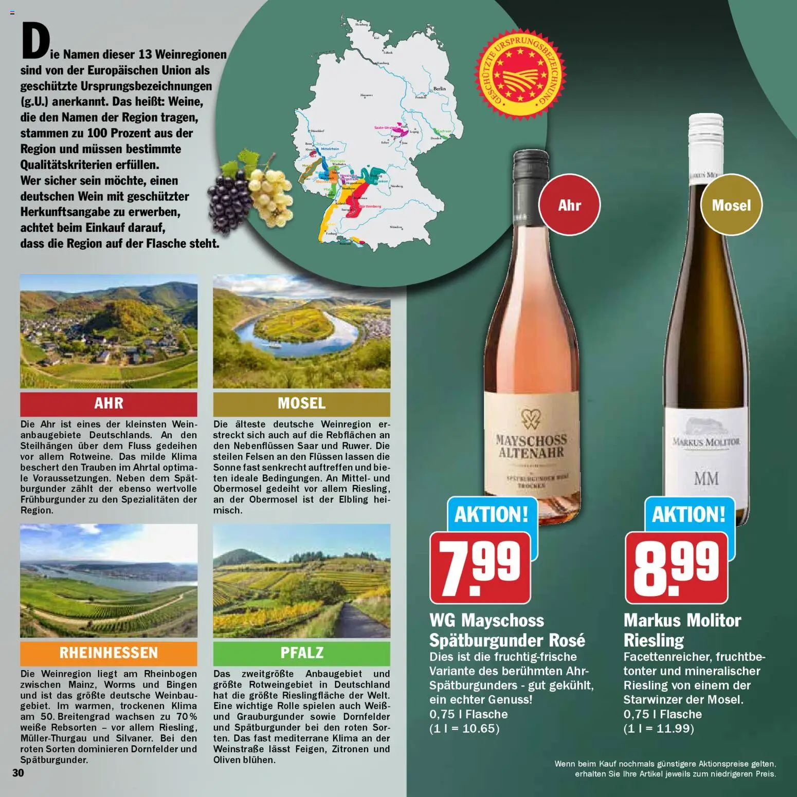 HIT - Feinkostbroschüre – gültig ab 24.11.2025 | Seite: 30 | Produkte: Trauben, Wein, Zitronen