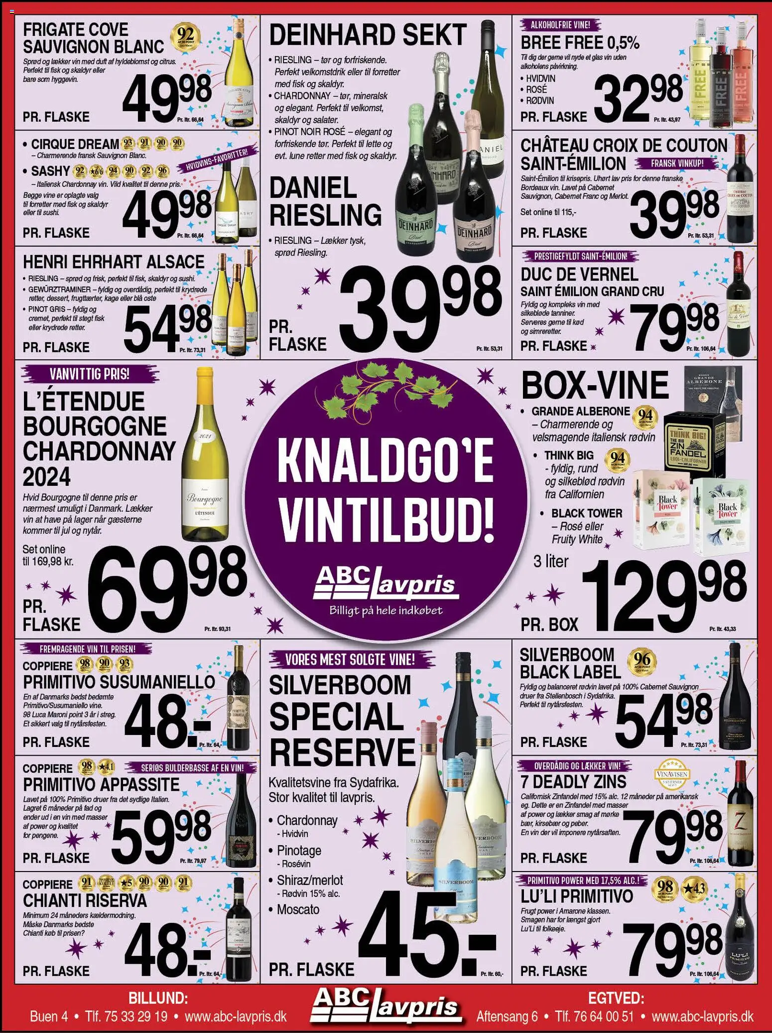 Abc Lavpris tilbudsavis – gyldig fra 27.12.2025 | Side: 3 | Produkter: Duft, Vin, Fisk, Kirsebær