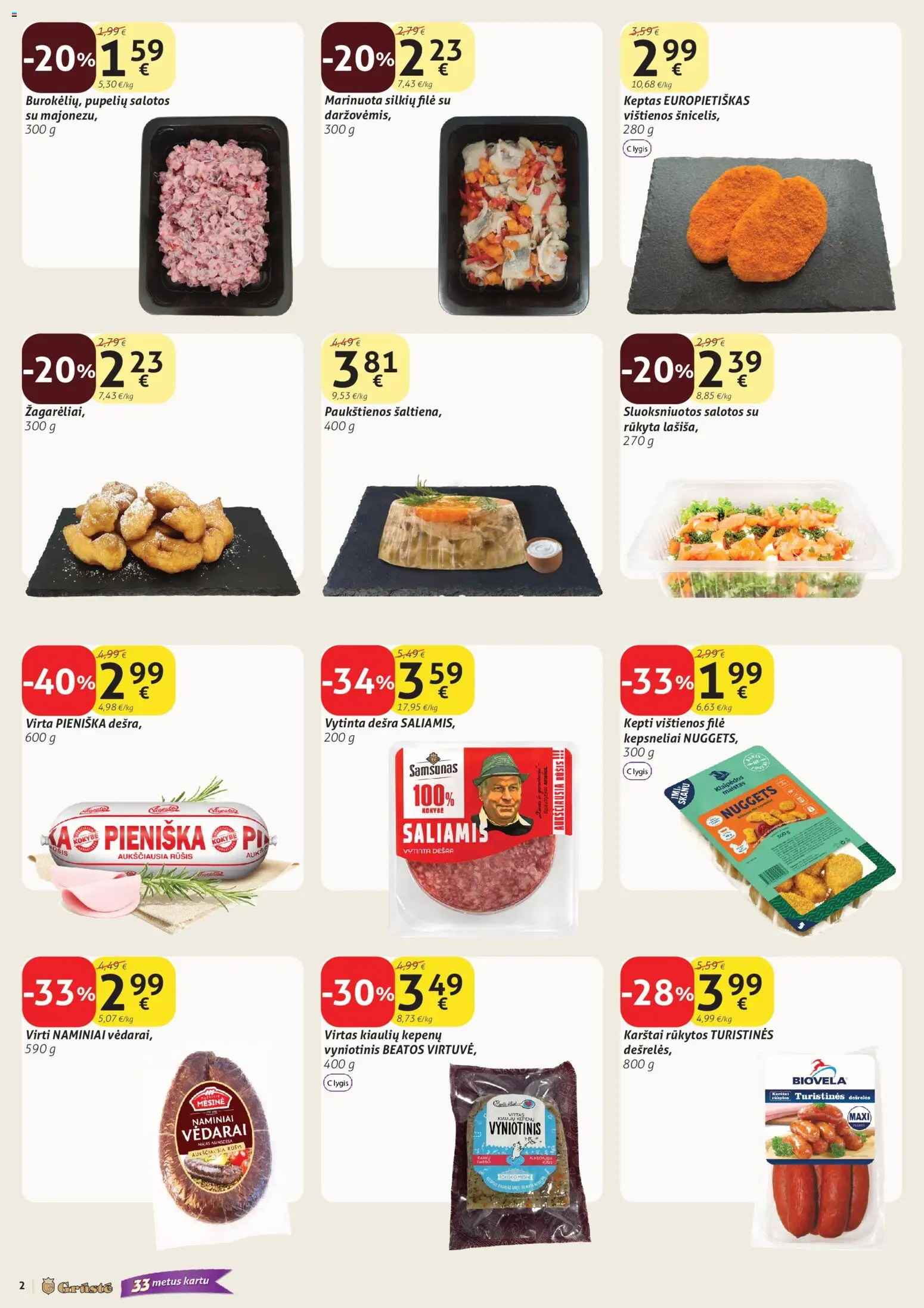 GRUSTE akcijos nuo 21.03.2026 | Puslapis: 2