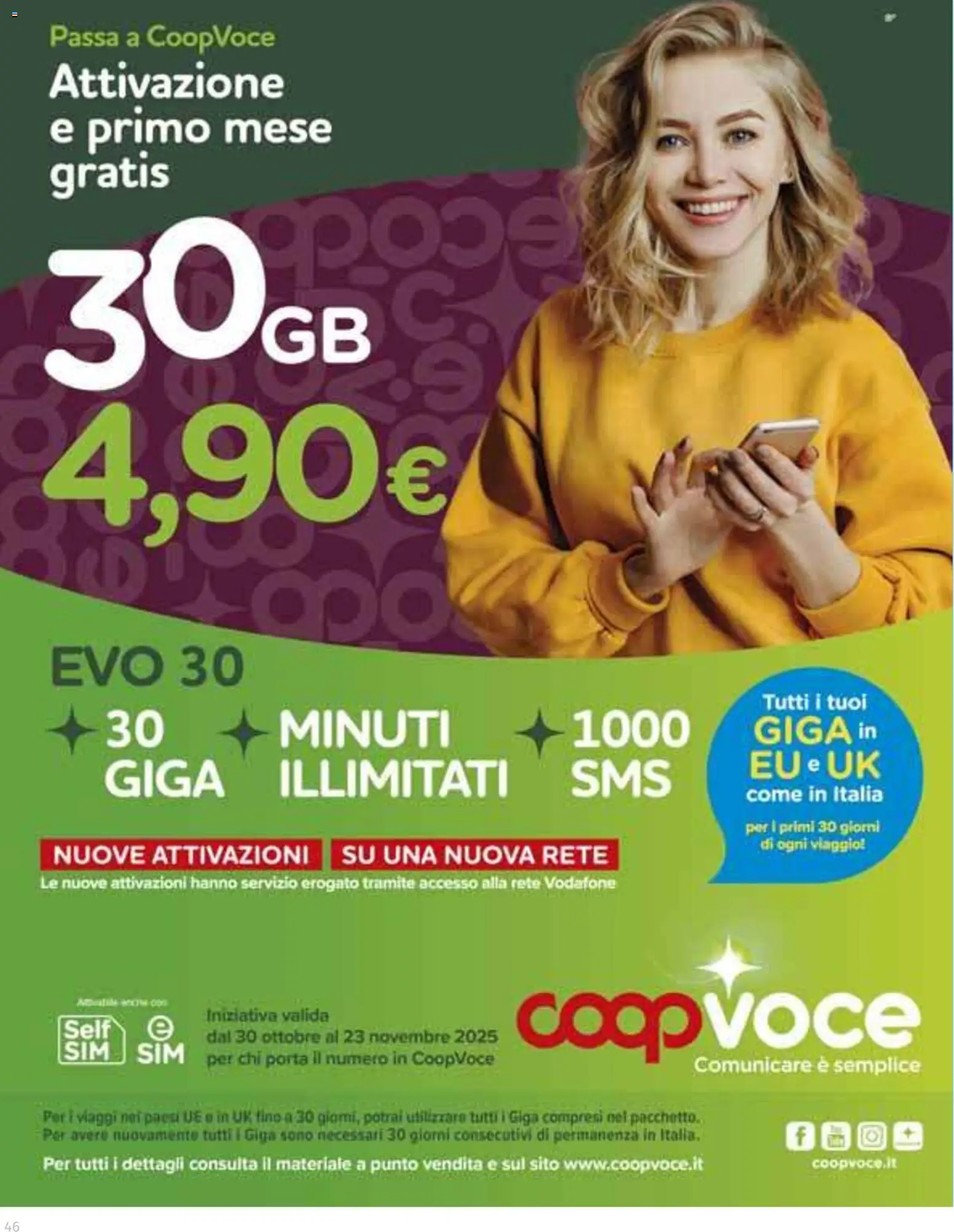 Volantino Ipercoop del 06.11.2025 | Pagina: 46