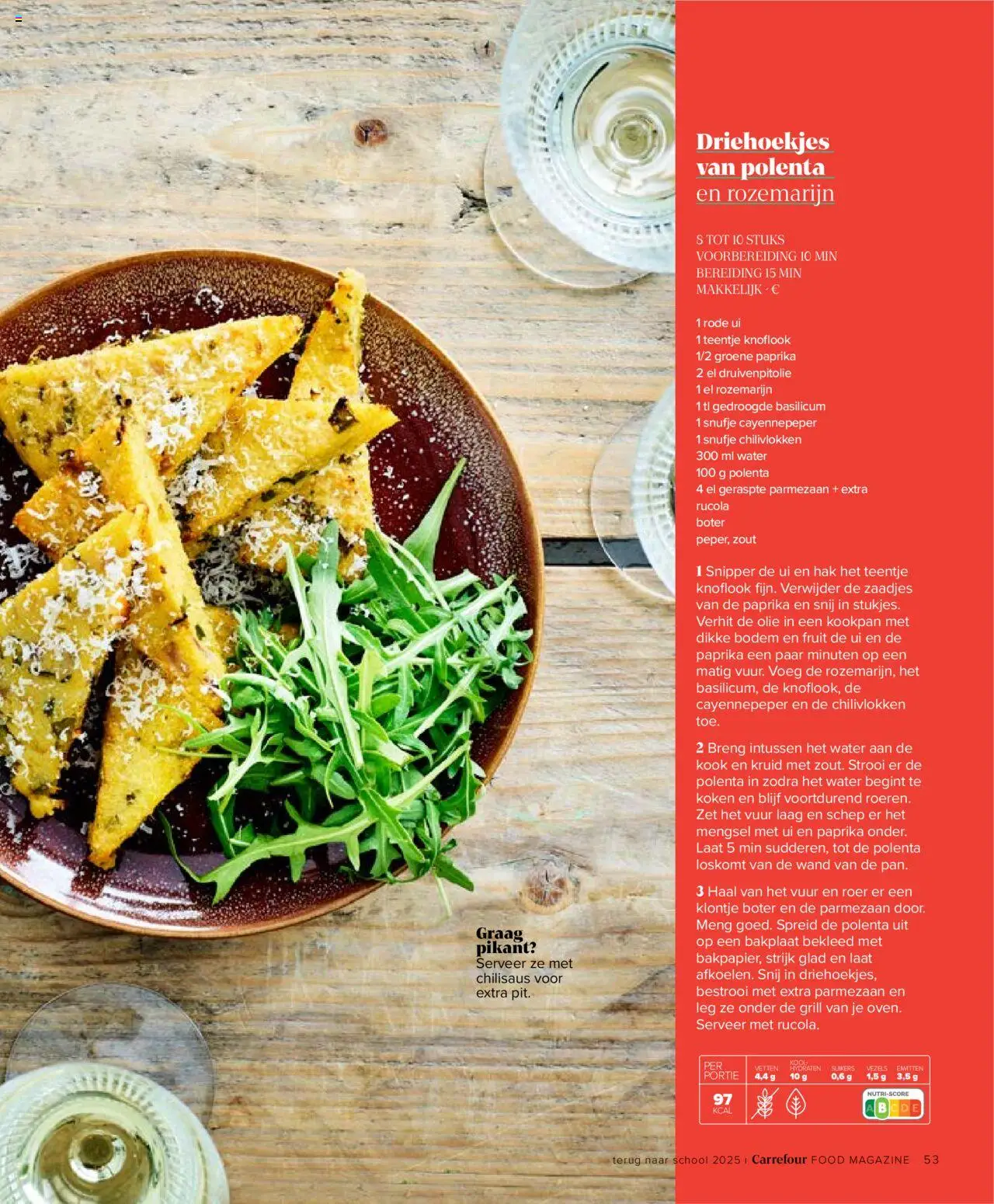  | Pagina: 53 | Producten: Parmezaan, Fruit, Ui, Rucola