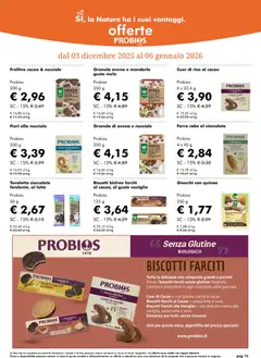 Anteprima del volantino Volantino Natura Sì	 valido a partire dal 03.12.2025 | Pagina: 16 | Prodotti: Crema, Uova, Latte, Quinoa
