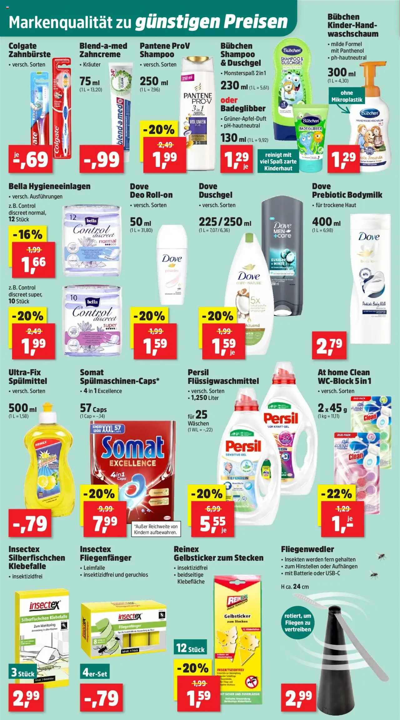 Thomas Philipps Prospekt - gültig ab dem 04.08.2025 | Seite: 6 | Produkte: Batterie, Shampoo, Zahnbürste, Persil
