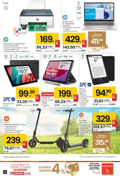Eroski folleto │ válido desde el 17.07.2025 | Página: 44 | Productos: Patinete, Tablet, Impresora, Disco