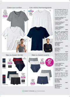 Damart folder / publicité - Voorbeeld van een folder van Damart, geldig van 26.11.2025 | Pagina: 10 | Producten: Slip, Boxers