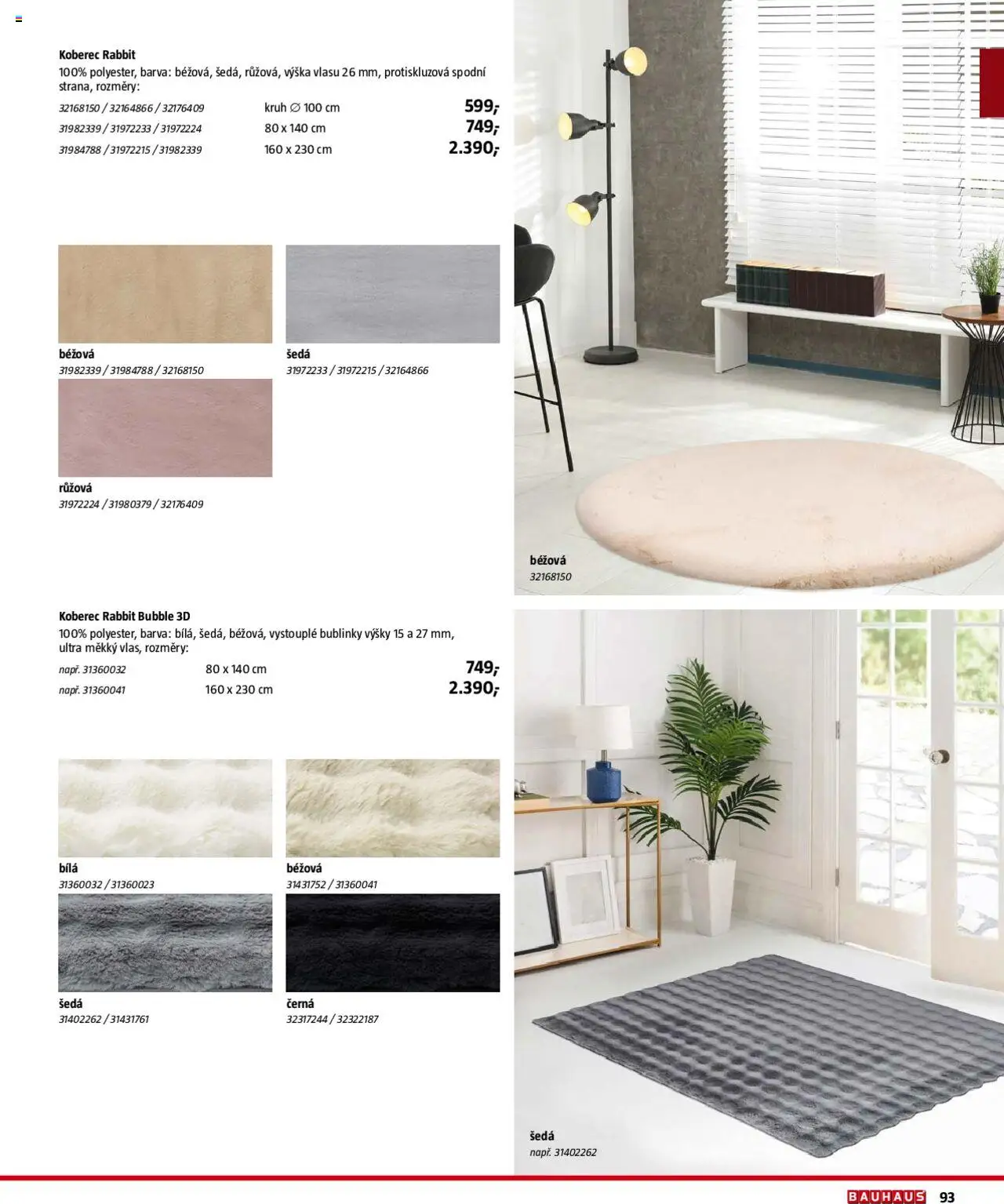 Bauhaus katalog Podlahové krytiny od 01.08.2025 | Strana: 93 | Produkty: Koberec