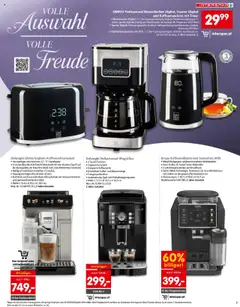 Interspar Geschenke ab 16.10.2025 gültig | Seite: 7 | Produkte: Kaffeemaschine, Wasserkocher, Toaster, Kaffee
