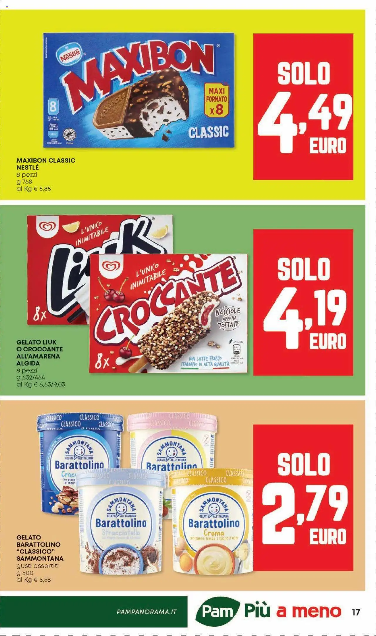 Volantino Panorama del 07.08.2025 | Pagina: 17 | Prodotti: Crema, Latte, Nocciole, Stracciatella