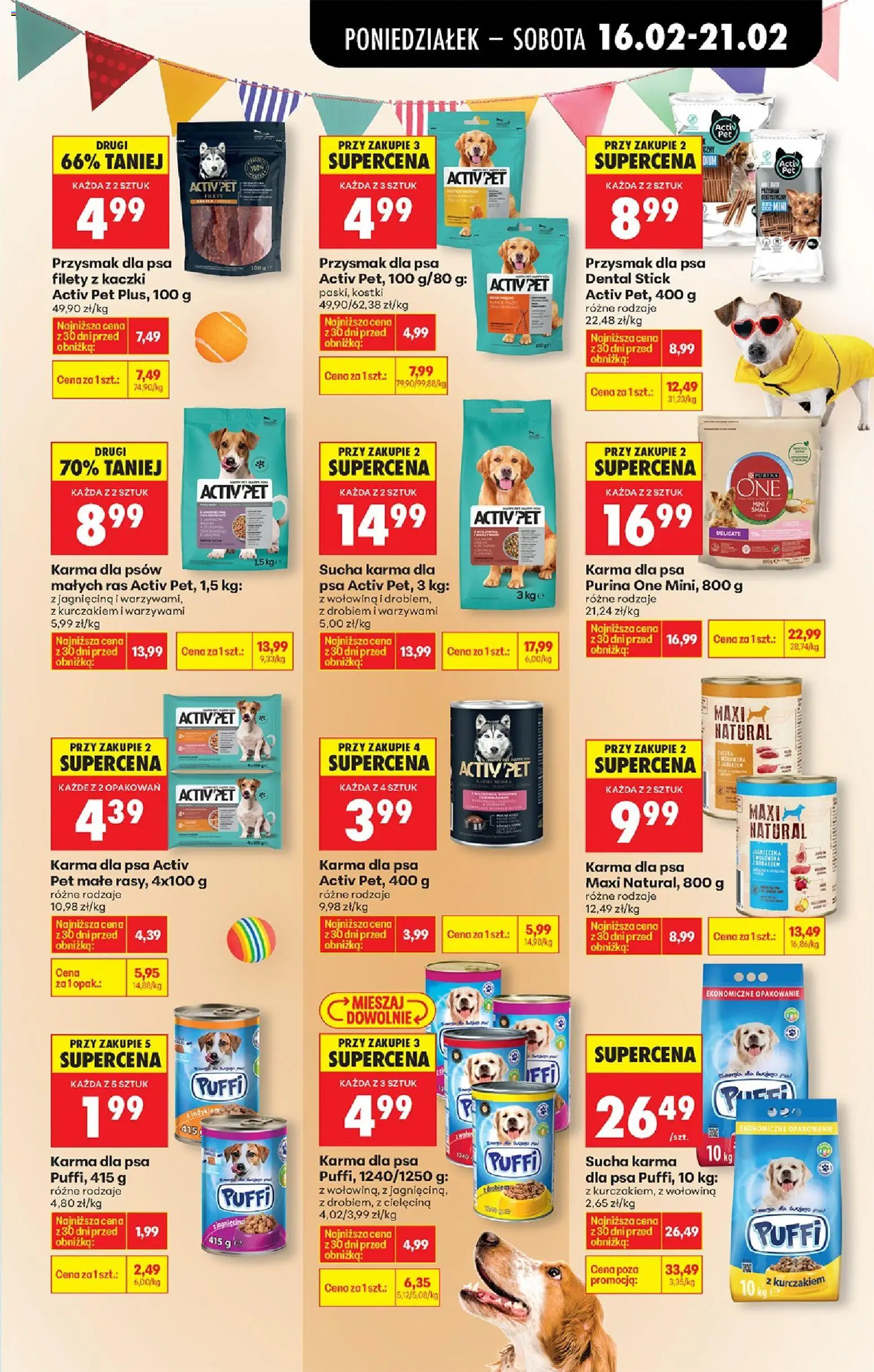 Biedronka Polsko leták od 16.02.2026 | Strana: 77 | Produkty: Purina, Purina one