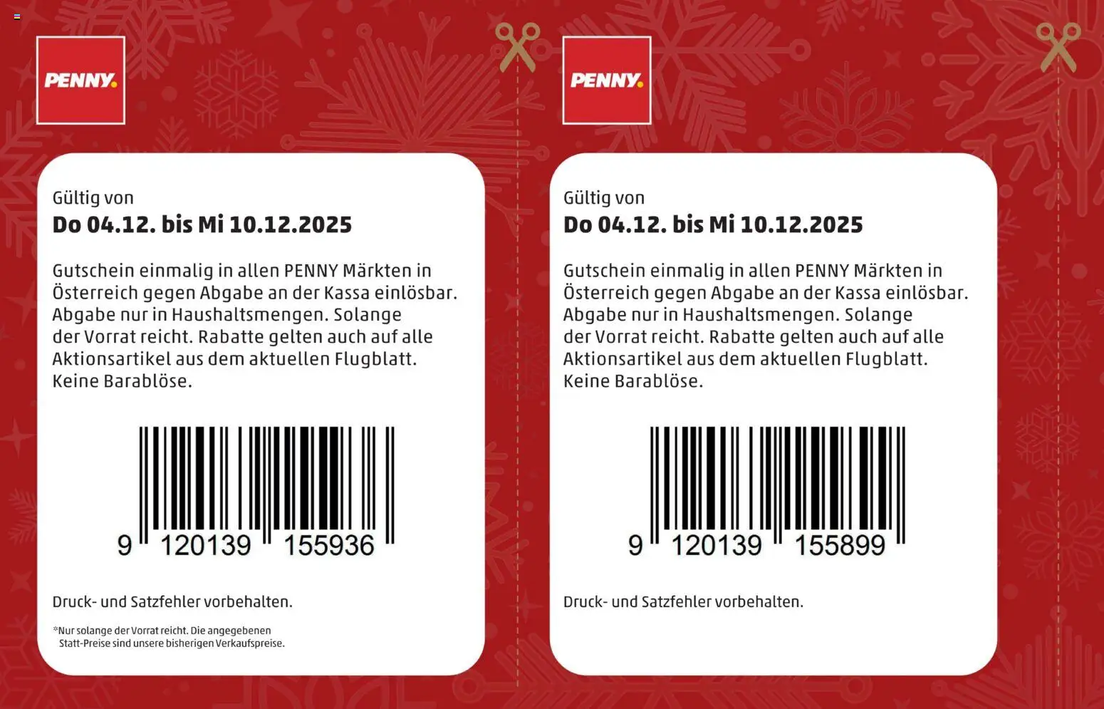 Penny Markt Gutscheine  gültig ab 04.12.2025 | Seite: 8