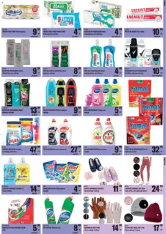 Pogląd oferty "TomiMarkt Gazetka" - ważna od 07.11.2025 | Strona: 7 | Produkty: Domestos, Pasta do zębów, Tabletki do zmywarki, Tekstylia