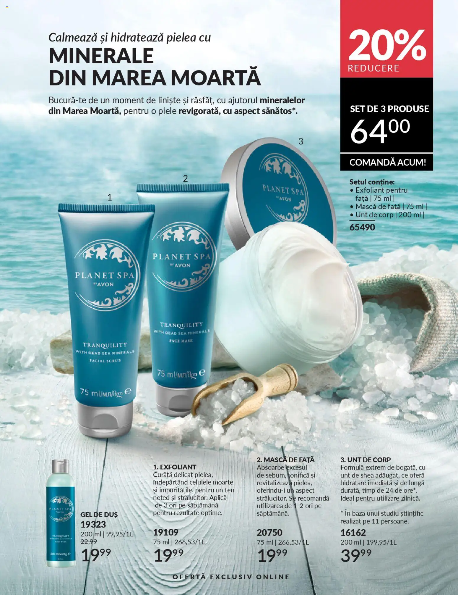 Noul catalog Avon – valabil de la 01.02.2026 | Pagină: 211 | Produse: Exfoliant, Duș, Unt, Gel de duș