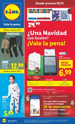 Vista previa Lidl folleto de bazar válido desde el 10.11.2025