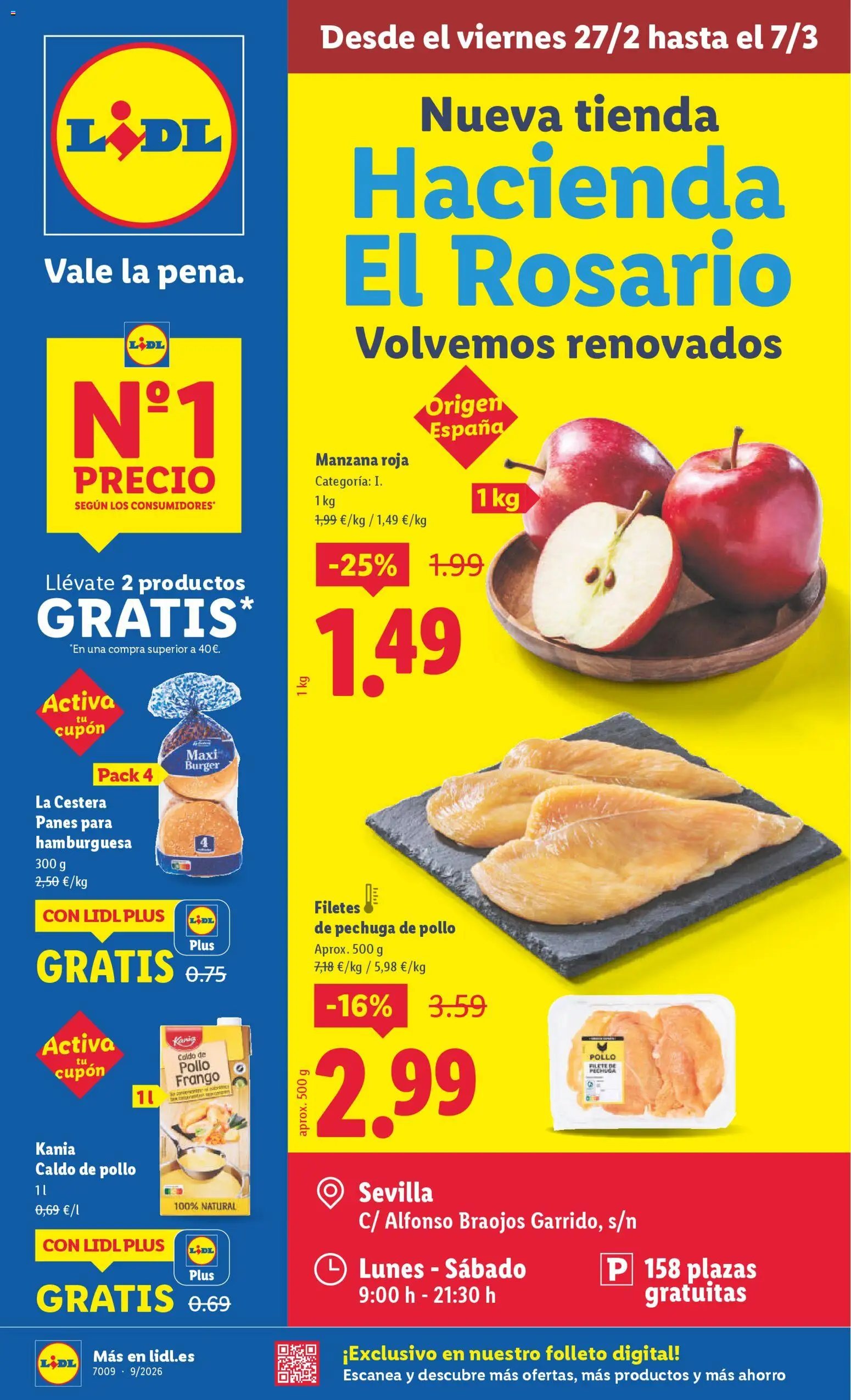 Lidl - Hacienda El Rosario │ válido desde el 27.02.2026 | Página: 1