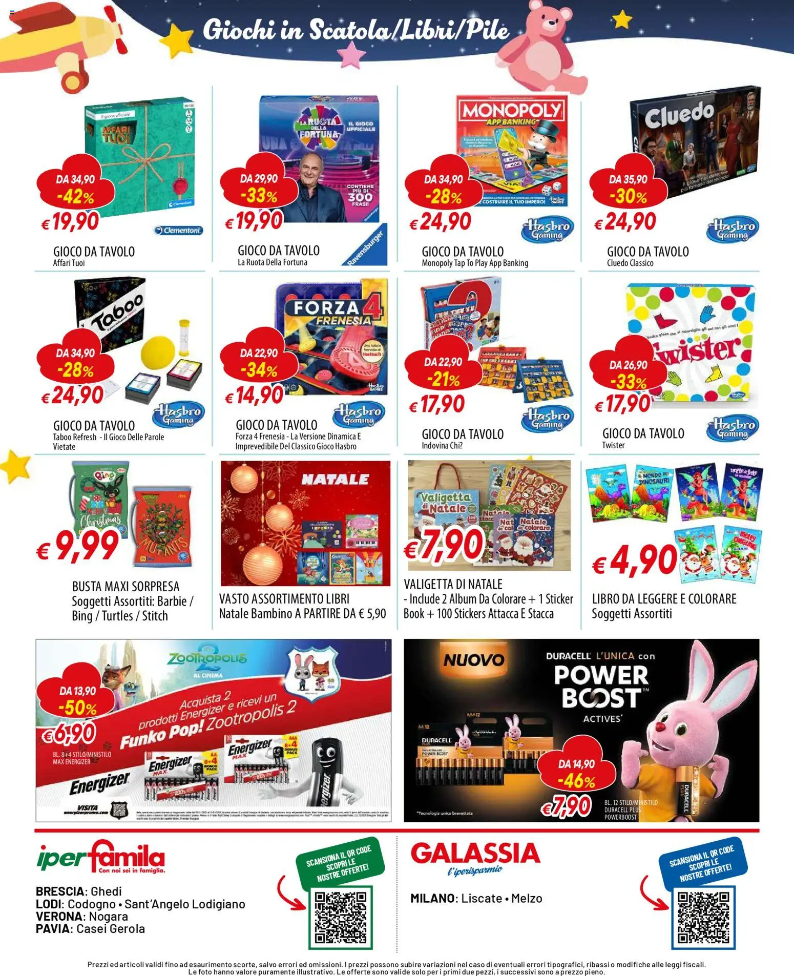 Volantino Famila del 24.11.2025 | Pagina: 8 | Prodotti: Gioco, Valigetta, Tavolo