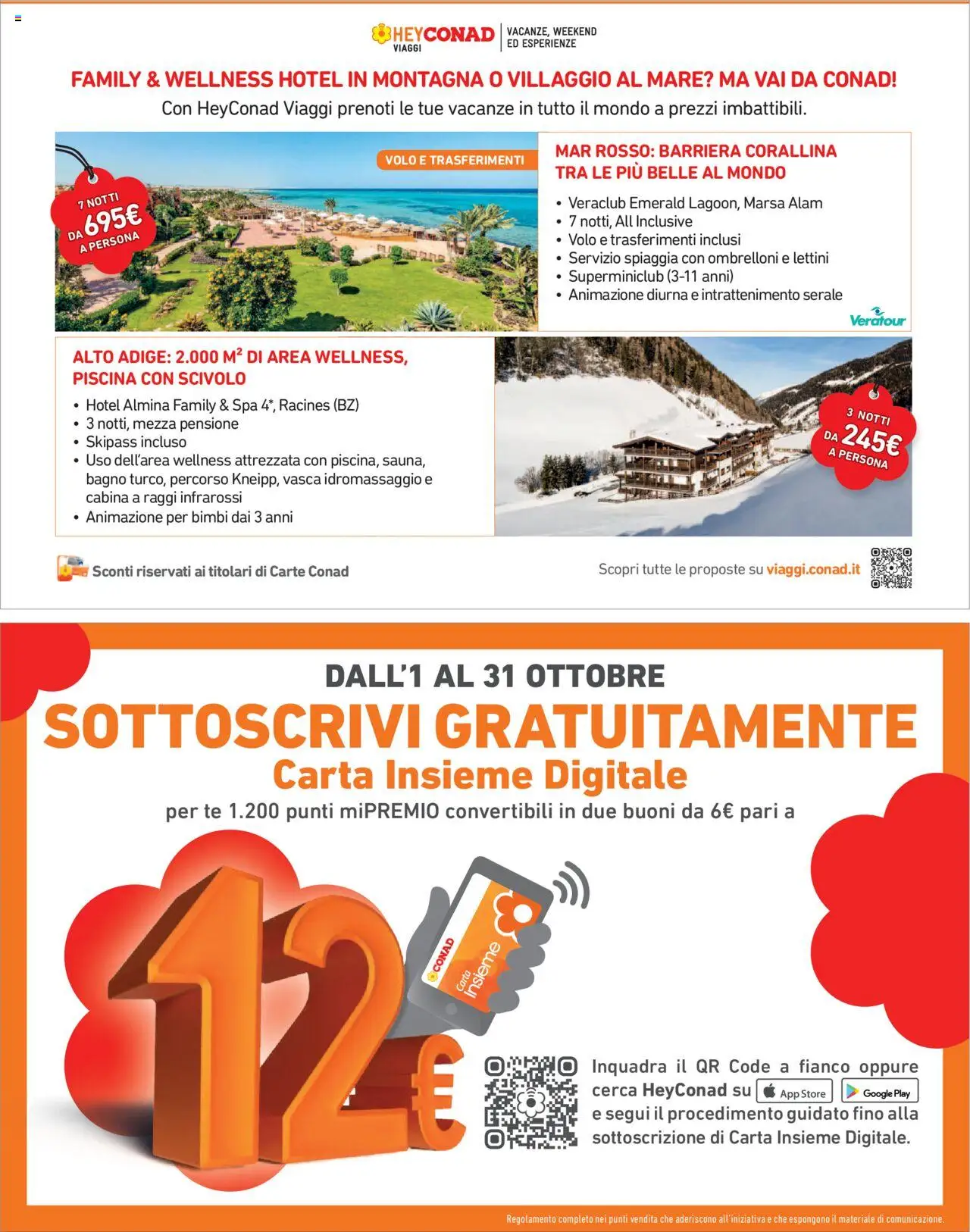 Volantino Conad del 10.10.2025 | Pagina: 16 | Prodotti: Tè, Piscina, Scivolo, Bagno