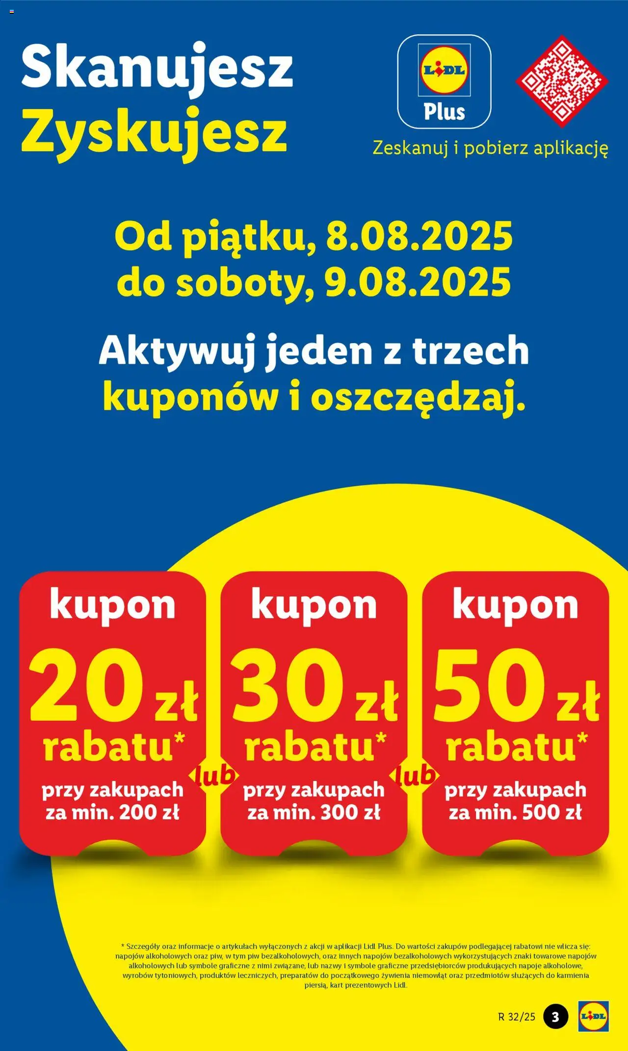 Lidl Gazetka od 07.08.2025 | Strona: 3 | Produkty: Napoje
