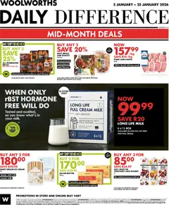 Woolworths specials catalogue – valid from 05.01.2026 | Page: 8