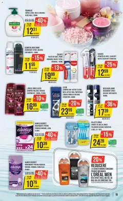 Ofertele Mega Image valabile de la 16.10.2025 | Pagină: 19 | Produse: Aparat De Ras, Șampon, Deodorant, Antiperspirant