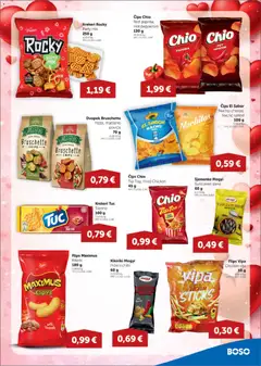 Boso - Katalog - Pregled kataloga iz trgovine Boso, vrijedi od 29.01.2026 | Stranica: 11 | Proizvodi: Flips, Povrće, Krekeri, Suncokret