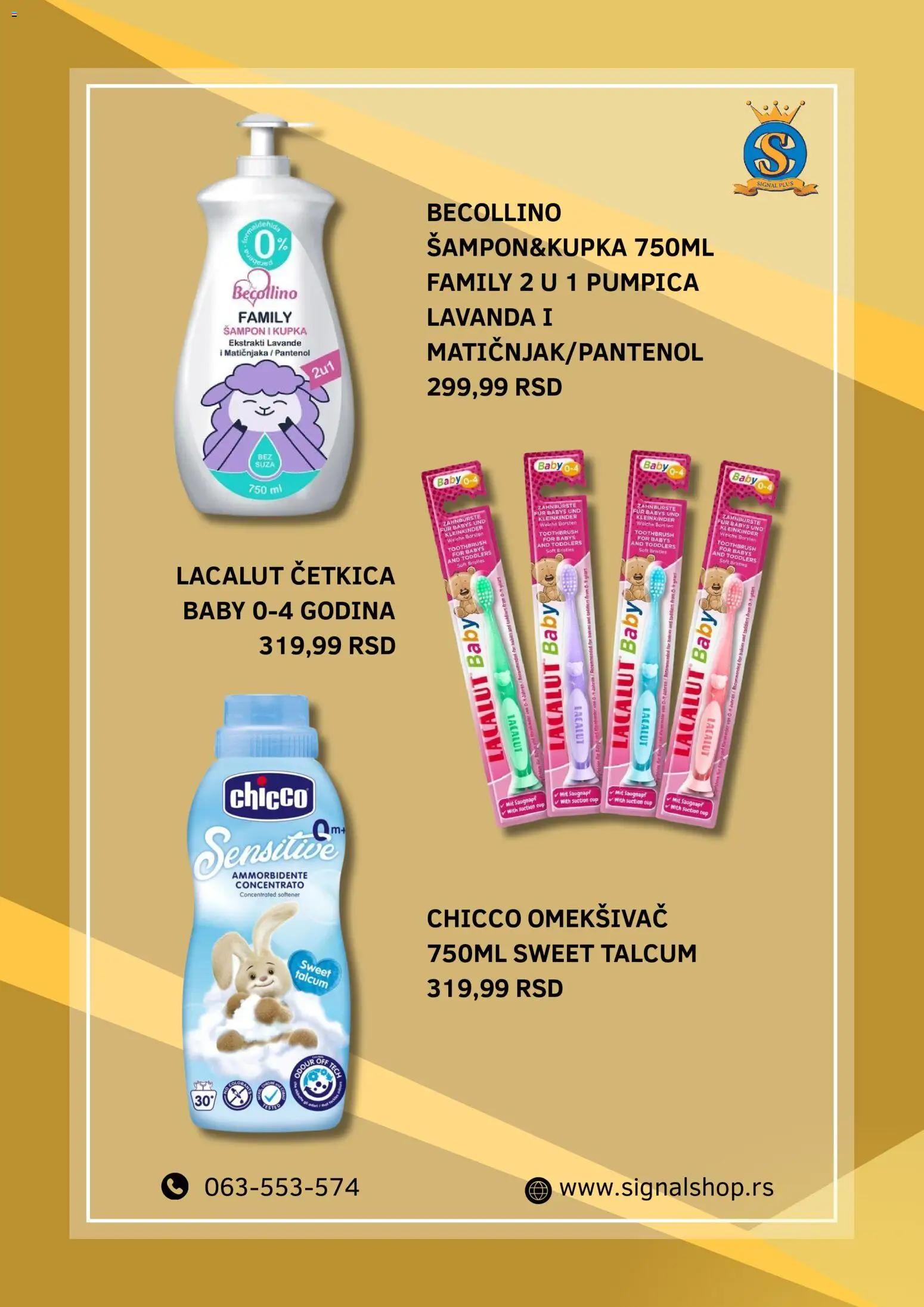 Signal Plus katalog - važi od 10.03.2026 | Strana: 5 | Proizvode: Šampon