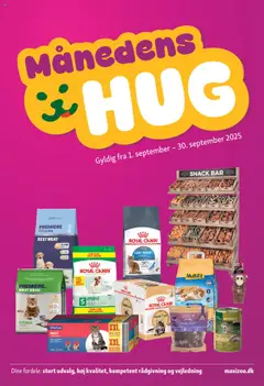 Eksempel på tilbudsavis Maxi Zoo - Månedsavis September fra butik Maxi Zoo gyldig fra 01.09.2025