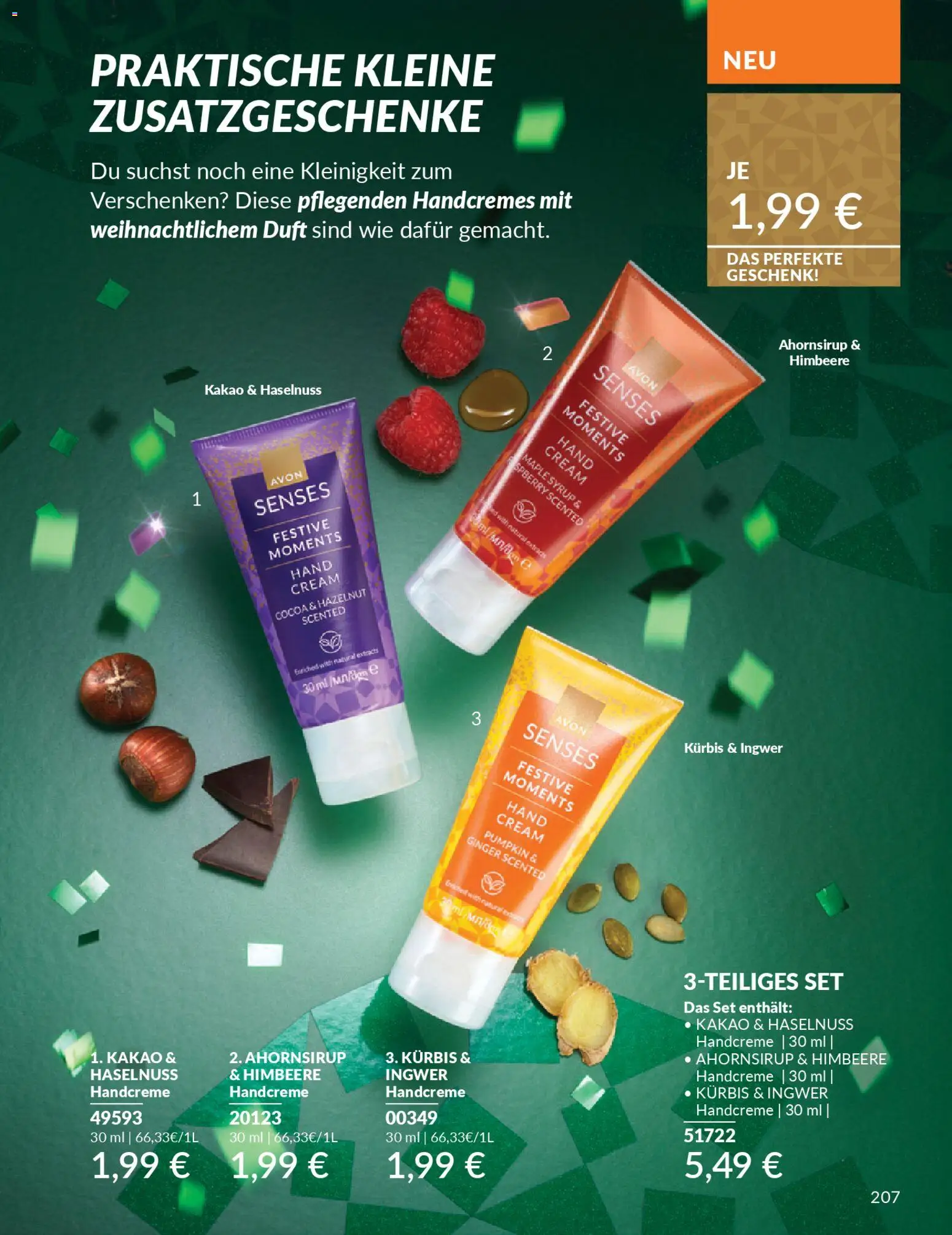 Avon - Black Friday – gültig ab 01.11.2025 | Seite: 209 | Produkte: Duft, Handcreme, Kürbis, Himbeere
