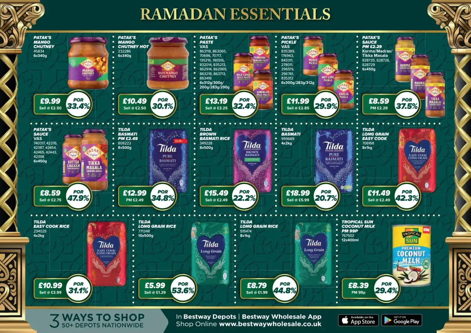 {H1} | Page: 8 | Products: Sauce, Chicken, Milk, Coconut