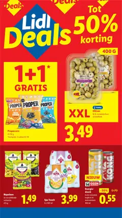 XXL Olijven, In de varianten kaas en knoflook 400 G - Voorbeeld van een folder van Lidl, geldig van 13.10.2025 | Pagina: 17