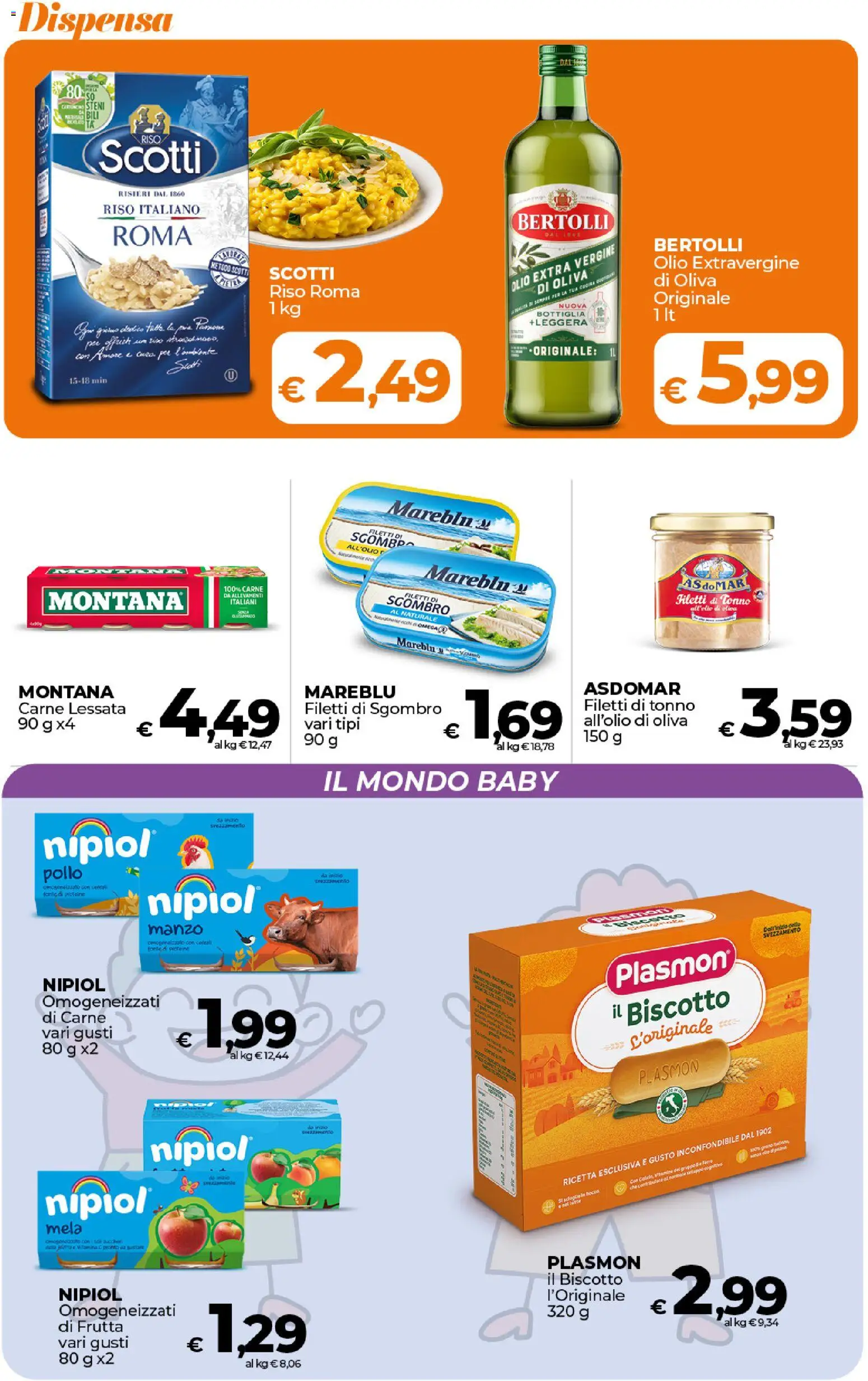 Volantino Ipercoop del 27.01.2026 | Pagina: 32 | Prodotti: Cereali, Frutta, Olio, Tonno al naturale