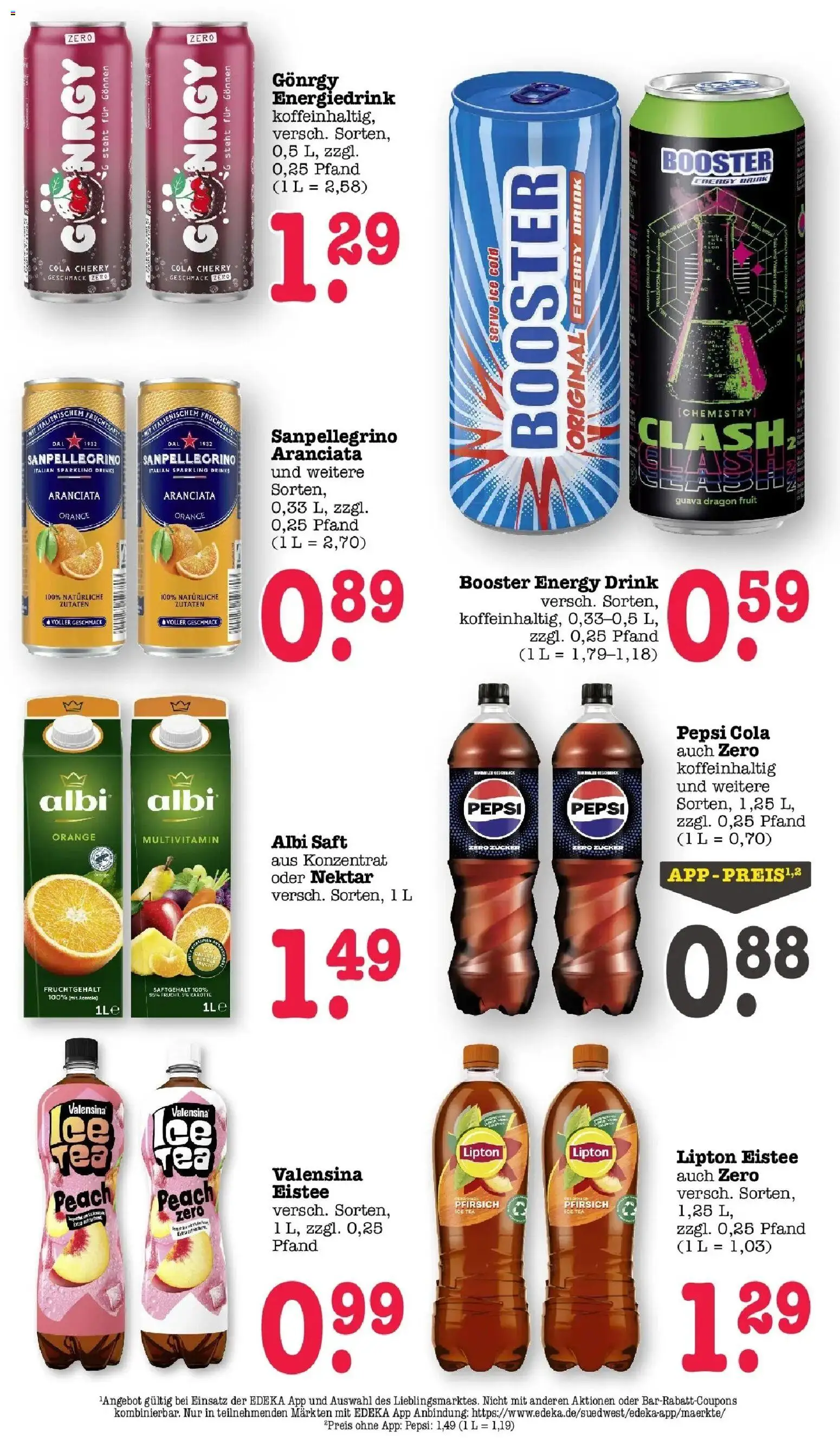 E center Prospekt Sinzheim	 – gültig ab 16.03.2026 | Seite: 59 | Produkte: Cola, Valensina, Pfirsich, Fruchtsaft
