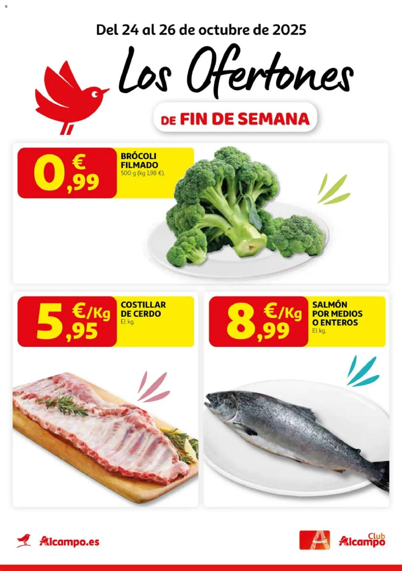 Alcampo - Pasamanos  │ válido desde el 24.10.2025 | Página: 1 | Productos: Cerdo