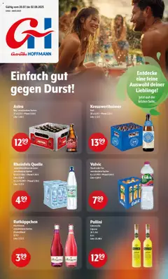 Getränke Hoffmann Prospekt - gültig ab dem 28.07.2025 | Seite: 1